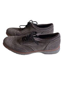 Propel GH Bass enfineered gray leather wingtip loafers size 11M